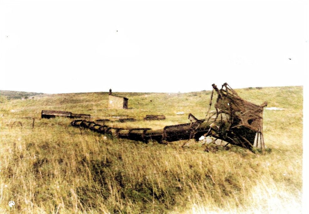 Devizes Wireless Station felled mast